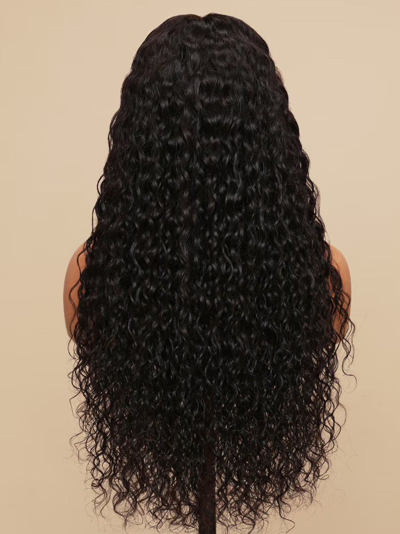 7x5 Bye-Bye Knots™ Wig Quick Glueless & HD Lace Wet & Wavy Water Wave Invisible Knots
Wig With Free Baby Hair Service